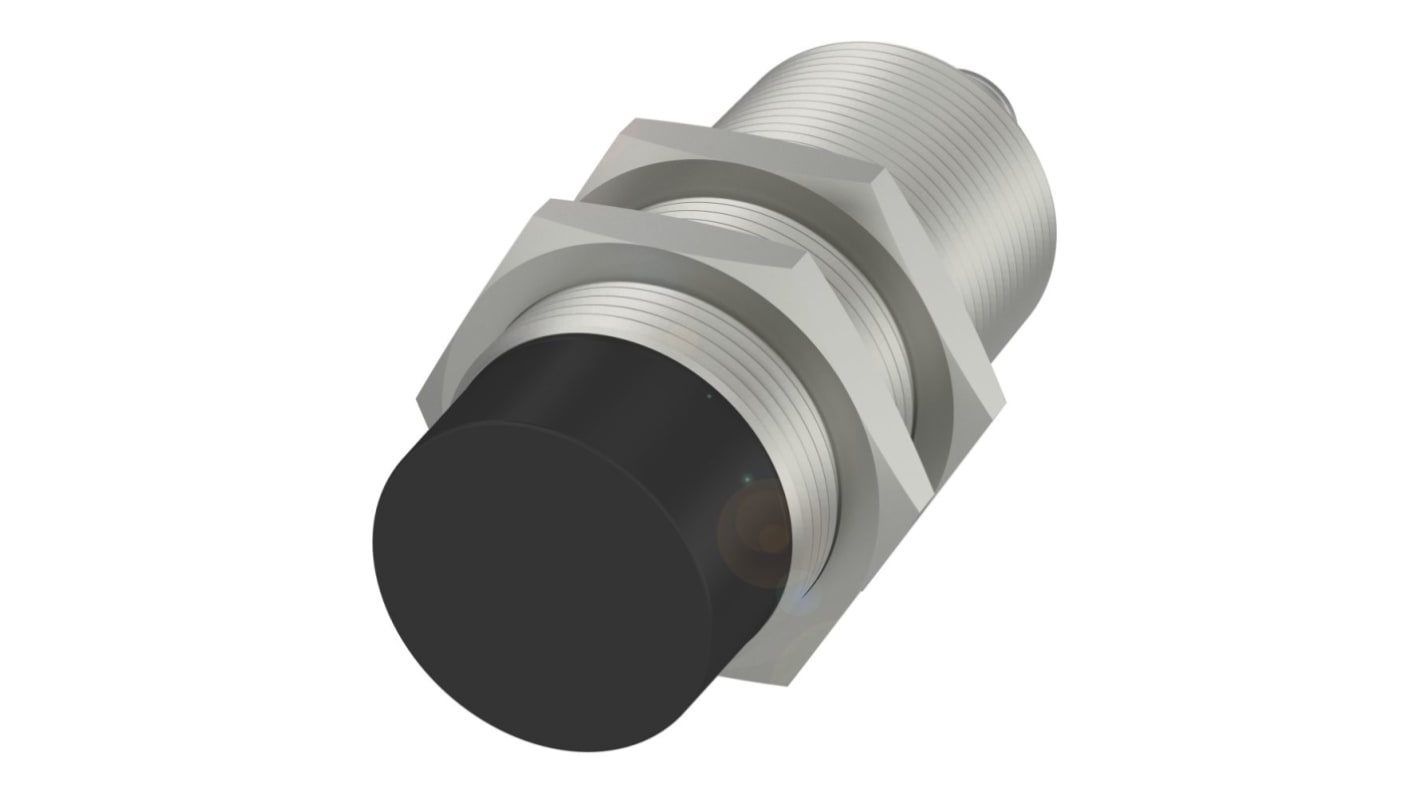 BALLUFF BES Series Inductive Barrel-Style Inductive Proximity Sensor, M30 x 1.5, 30mm Detection, PNP Output, 10