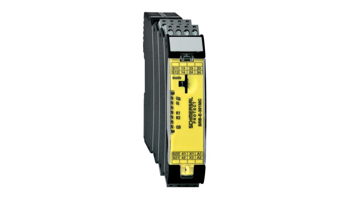 KA Schmersal Dual-Channel Time Delay Safety Relay, 24V, 3 Safety Contact(s)