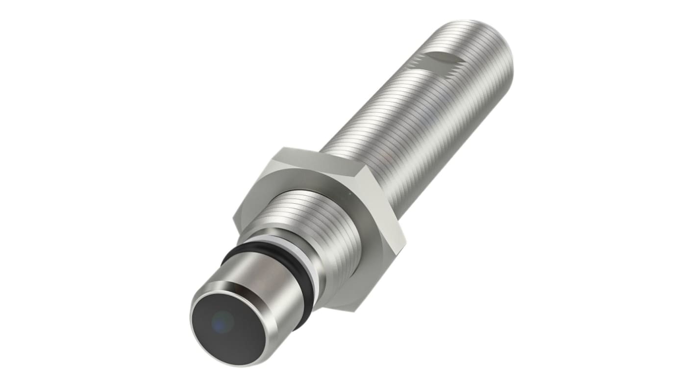 BALLUFF BES Series Inductive Barrel-Style Inductive Proximity Sensor, M12 x 1, 1.5mm Detection, PNP Output, 10 →
