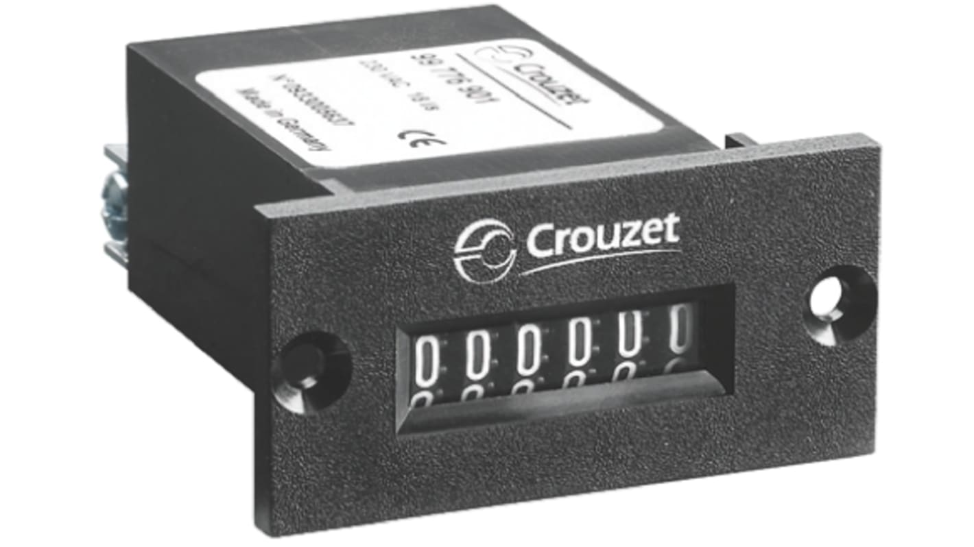 Crouzet CIM24 Counter, 6 Digit, 110 V dc