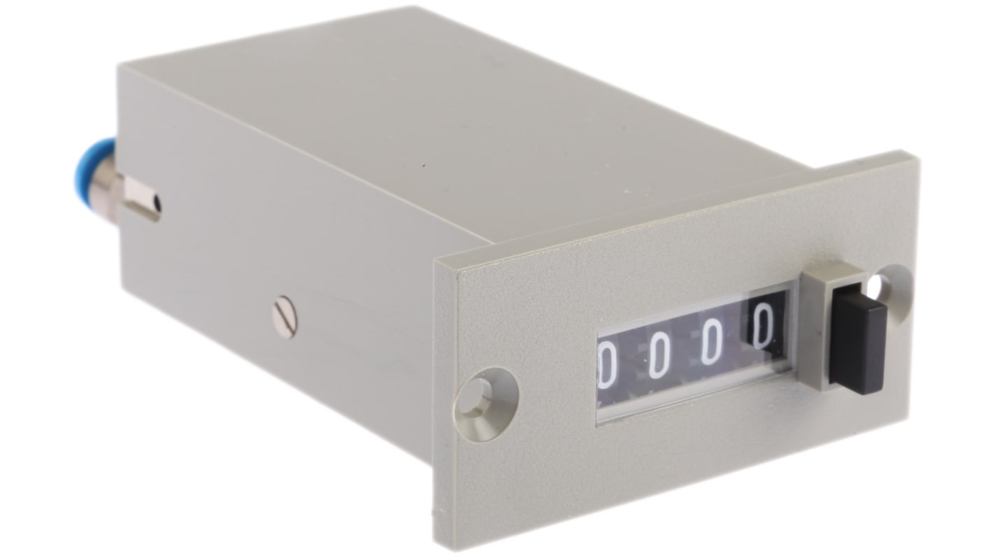 Crouzet 4 digits Pneumatic Counter 8bar