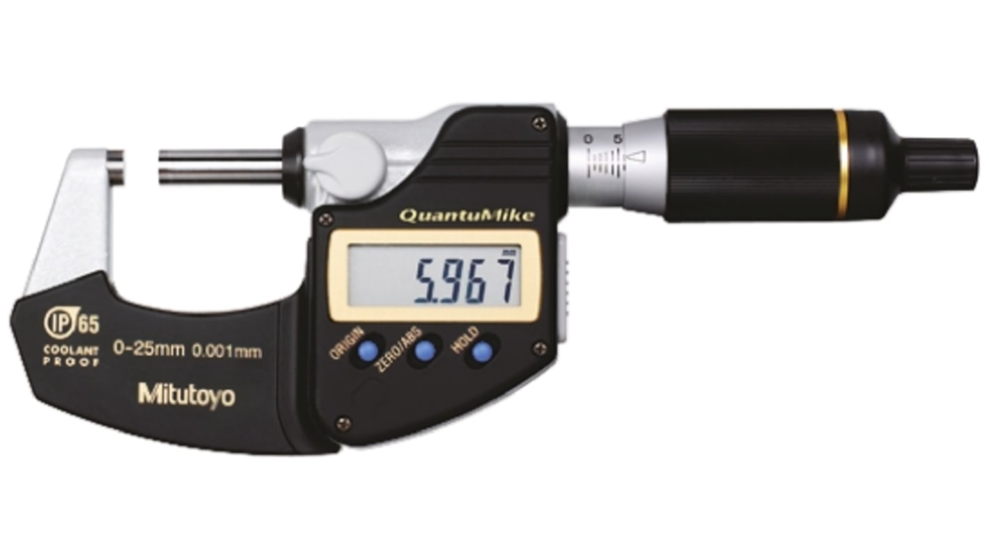 Mitutoyo 293-140-30 Special Micrometer, Range 0 mm →25 mm