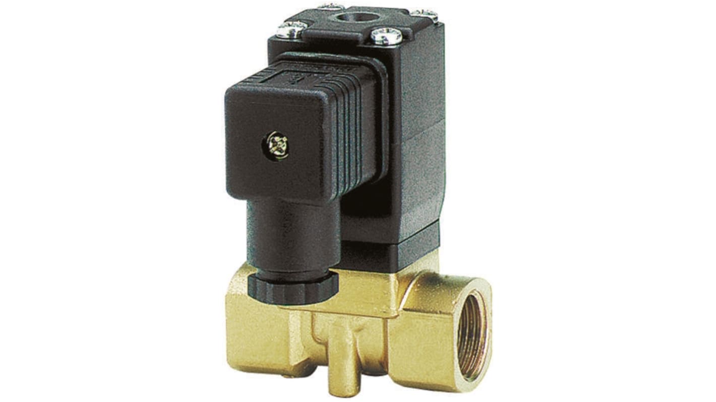 Buschjost Solenoid Valve 8256000.8001.02400, 2 port(s) , NC, 24 V dc, 1/4in