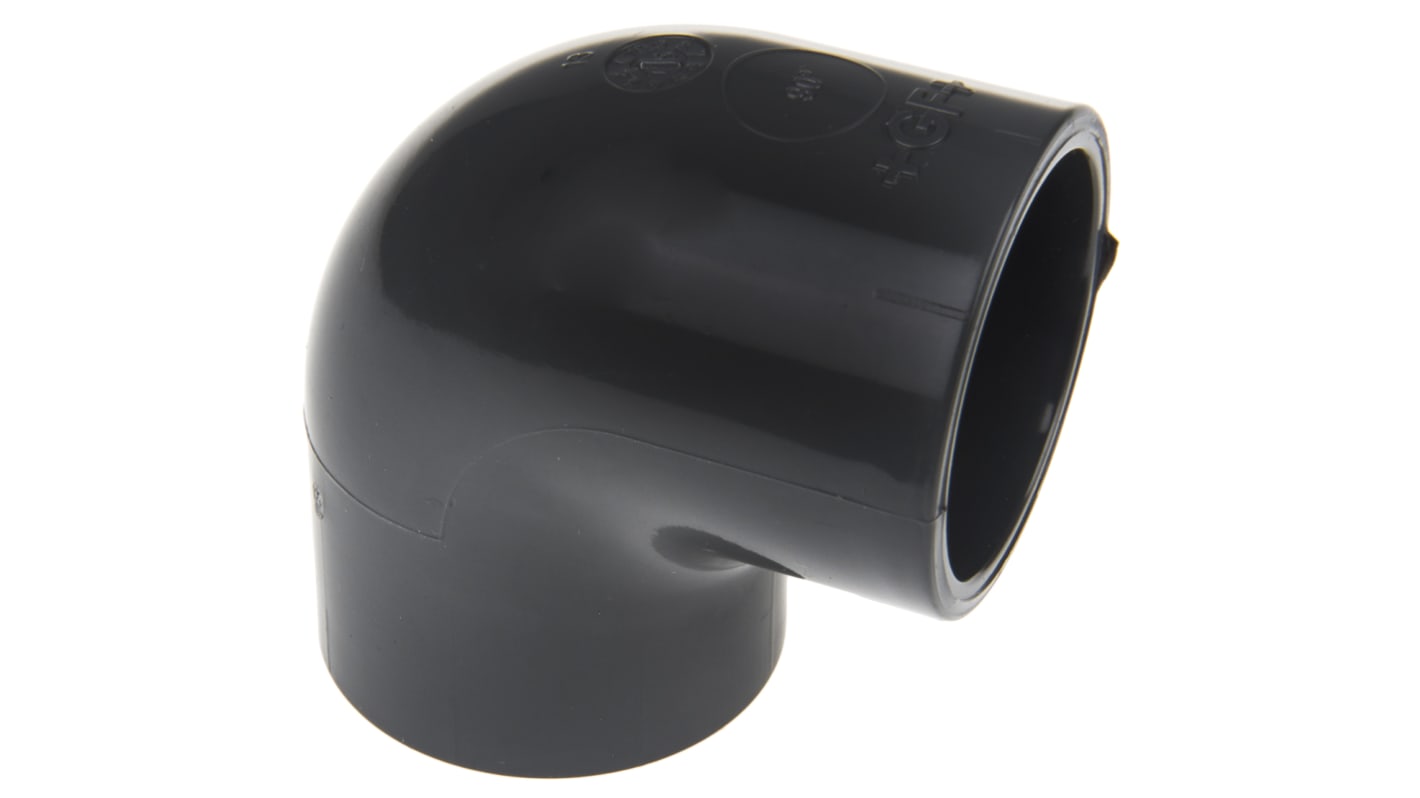 Georg Fischer 90° Elbow PVC Pipe Fitting, 32mm