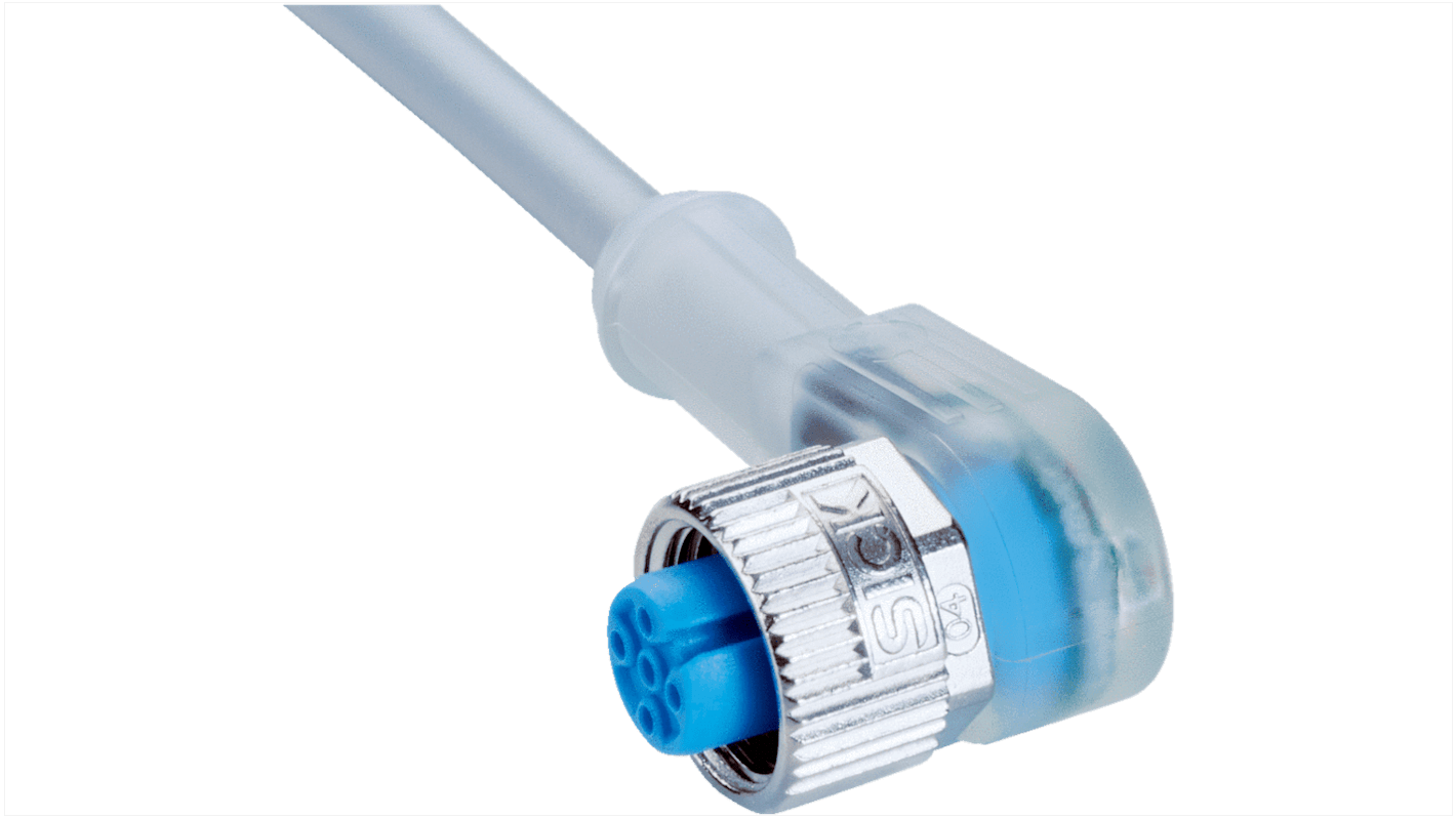 Female 4 way M12 to Unterminated Sensor Actuator Cable, 2m