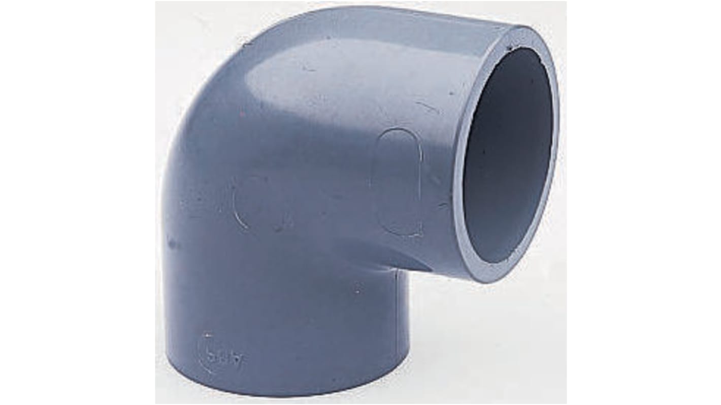 Georg Fischer 90° Elbow PVC & ABS Cement Fitting, 1-1/2in