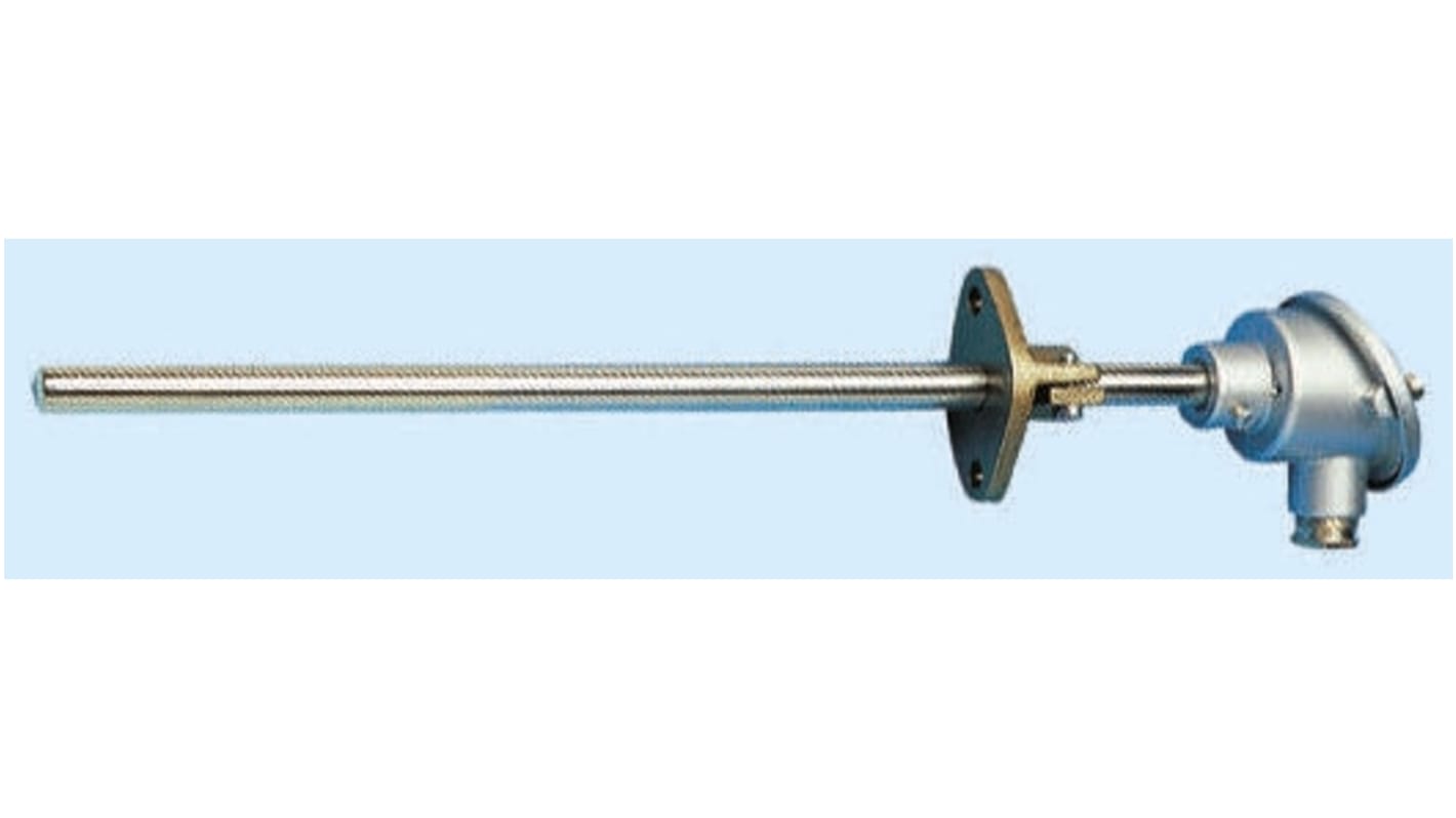 Jumo Type K Thermocouple 500mm Length, 15mm Diameter → +1200°C