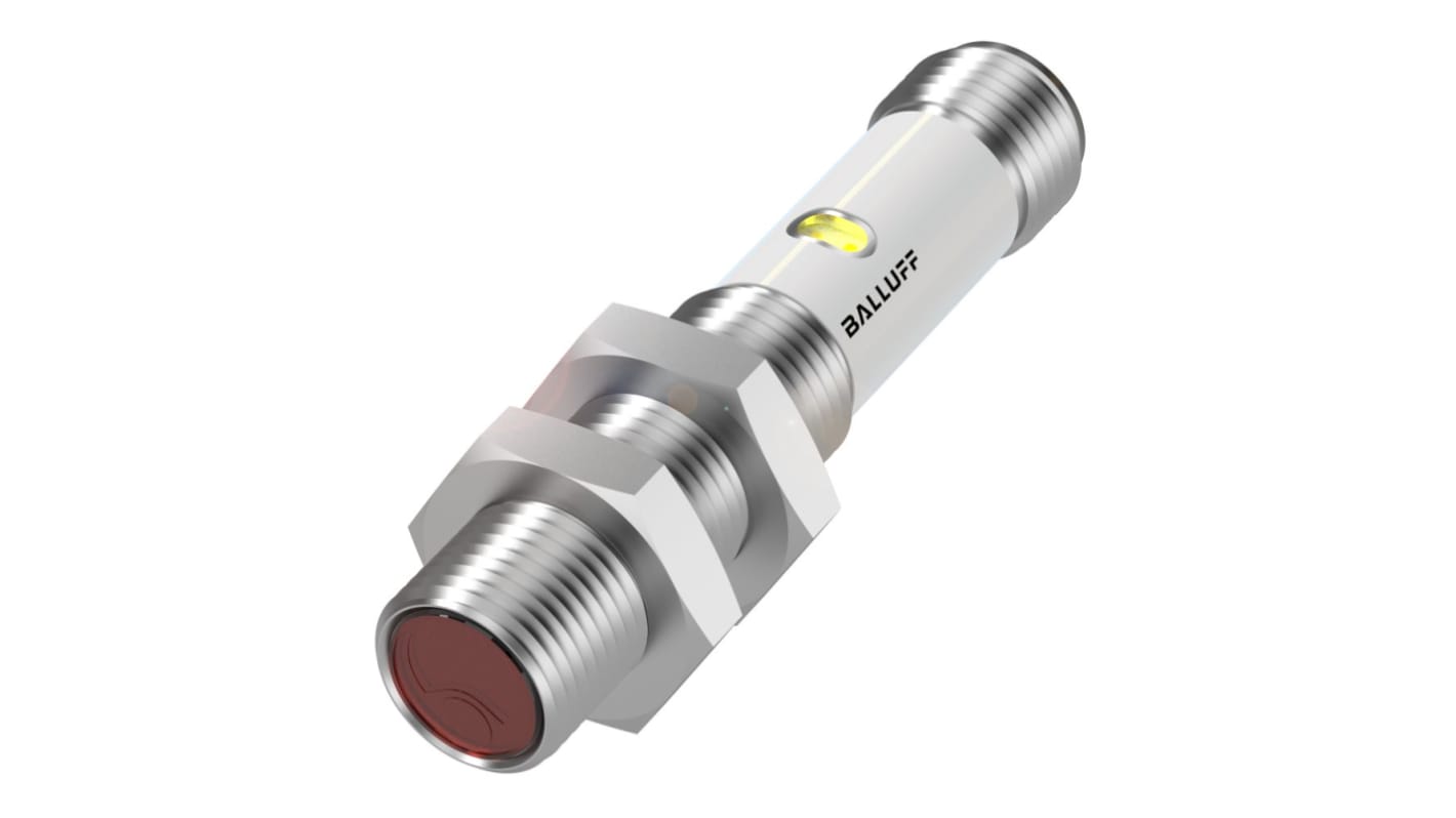BALLUFF Diffuse Photoelectric Sensor, Barrel Sensor, 25 mm Detection Range