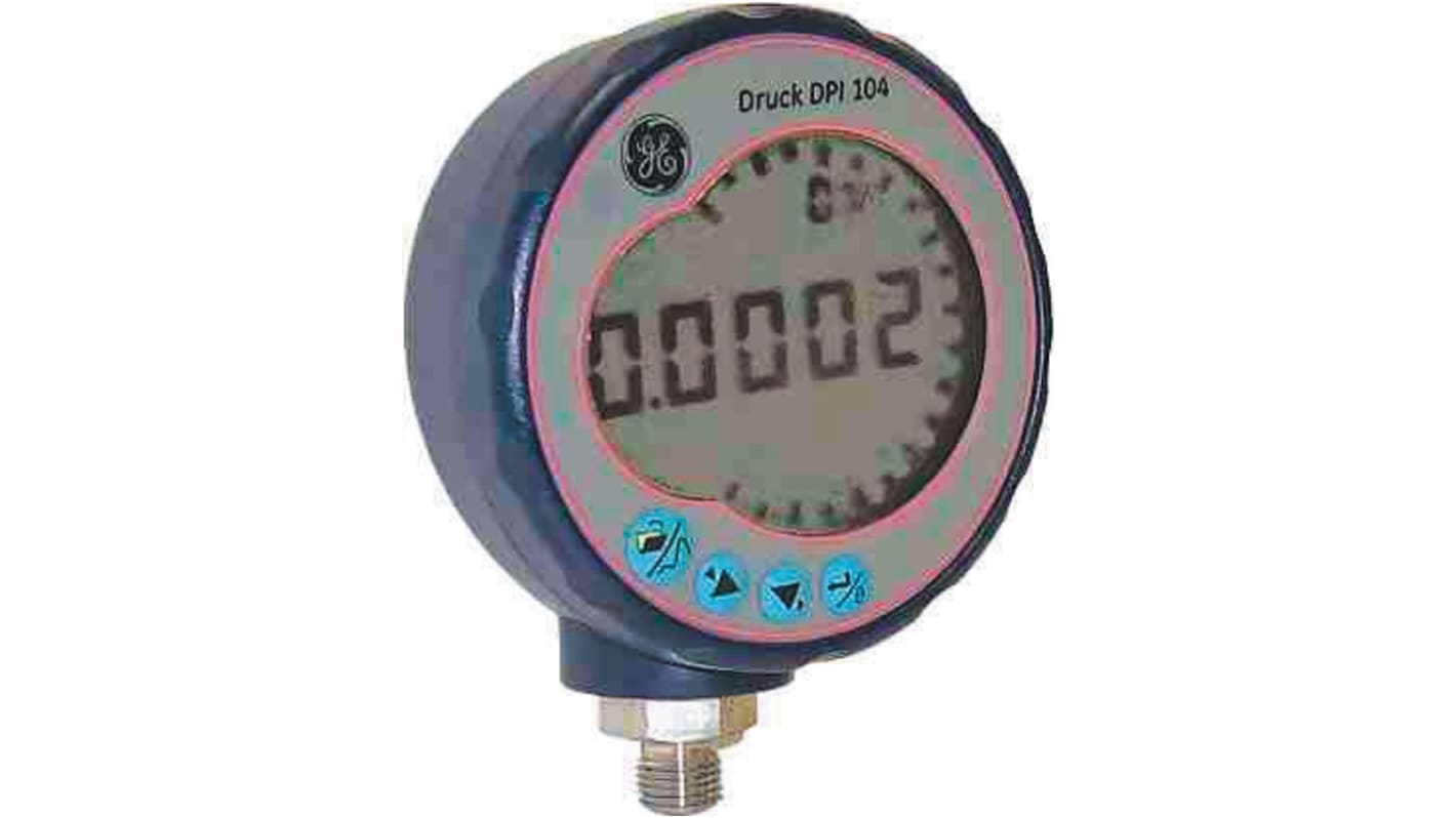 Druck G 1/4 Digital Pressure Gauge 2bar, DPI104-07A, RS232, 0bar min.