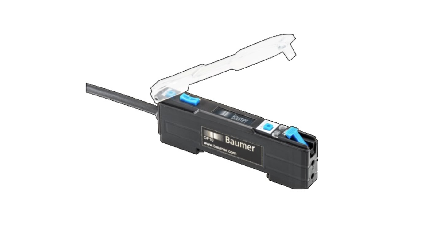Baumer Plastic Fibre Amplifier 840 mm, PNP Output, IP50, 8 → 30 V dc