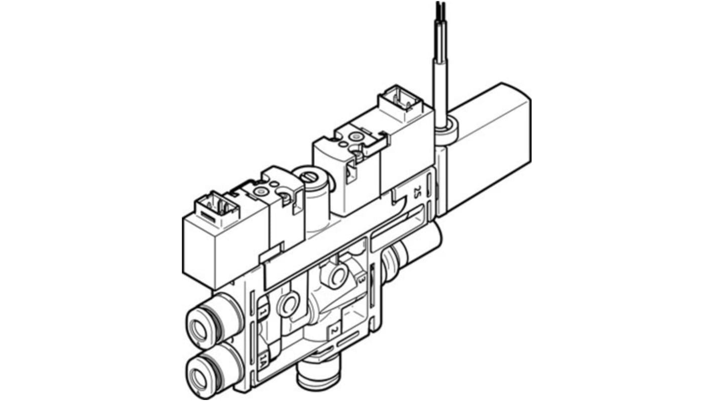 Festo Vacuum Pump, 0.45mm nozzle , 4.2bar 4L/min, OVEL series