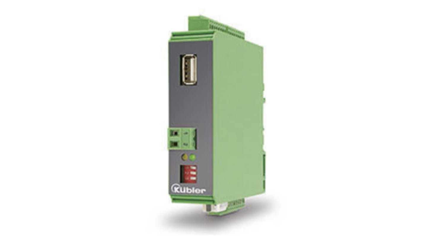 Kubler Signal Conditioner, 12 → 30V dc, Current, Voltage Input, HTL, RS-232, RS-485, SSI, TTL Output
