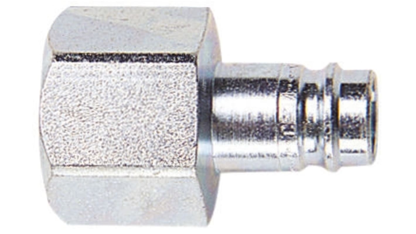 CEJN Steel Female Pneumatic Quick Connect Coupling, G 1/4 Female Threaded