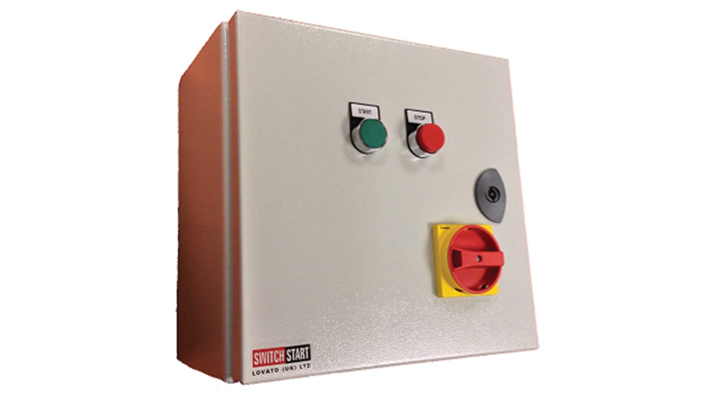 Lovato 15 kW Star Delta Starter, 400 V ac, 3 Phase, IP65