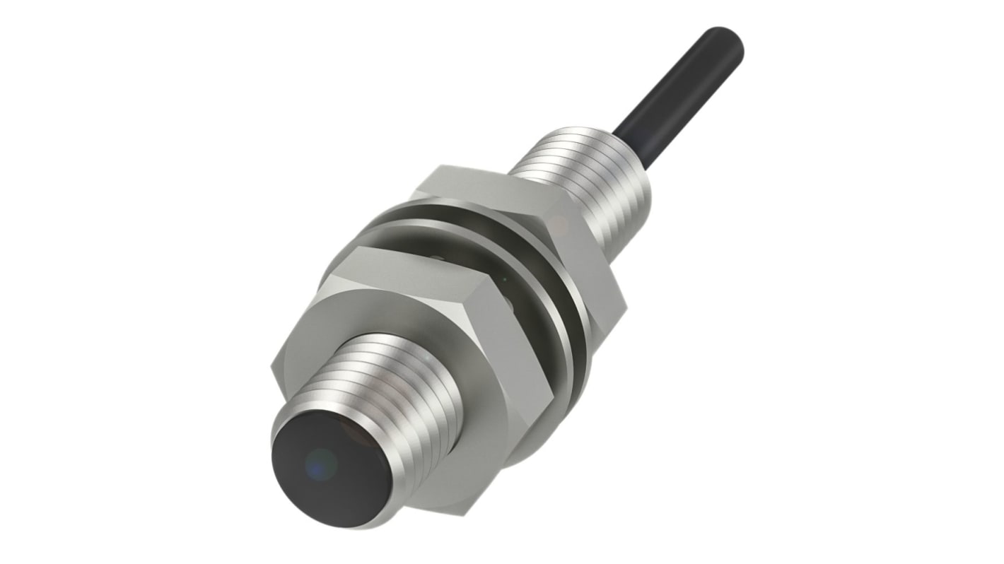 BALLUFF BES Series Inductive Barrel-Style Inductive Proximity Sensor, M8 x 1, 1.5mm Detection, PNP Output, 10 →