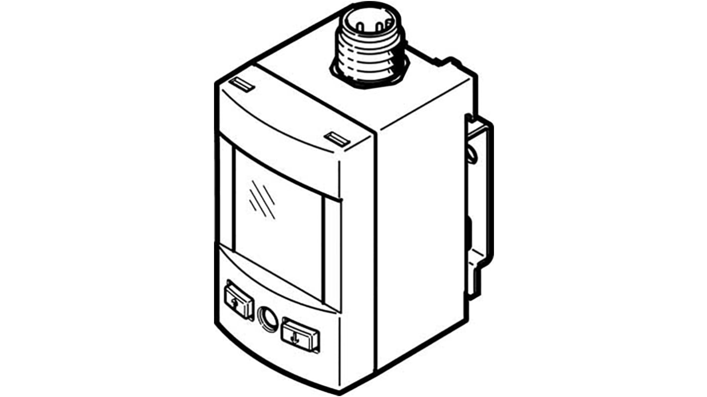 Festo Pressure Sensor, 30V dc, IP65, IP67 0bar