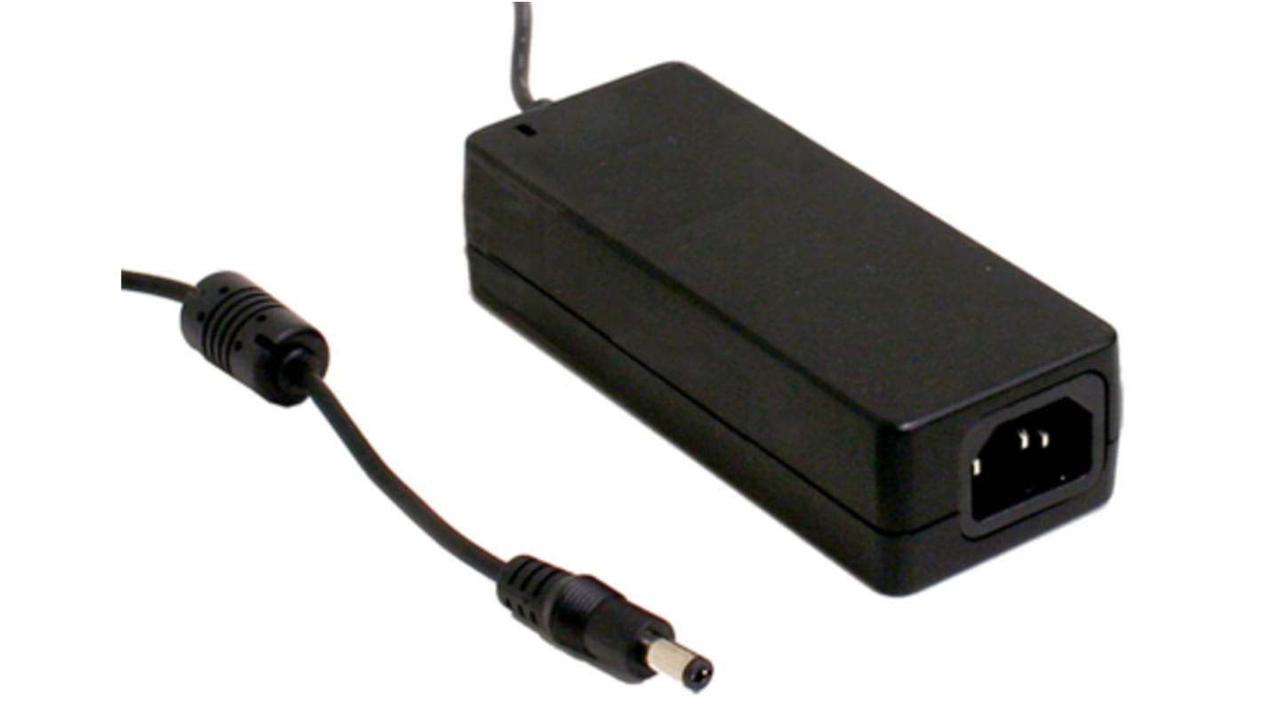 Mean Well 160W Power Brick AC/DC Adapter 24V dc Output, 0 → 6.67A Output