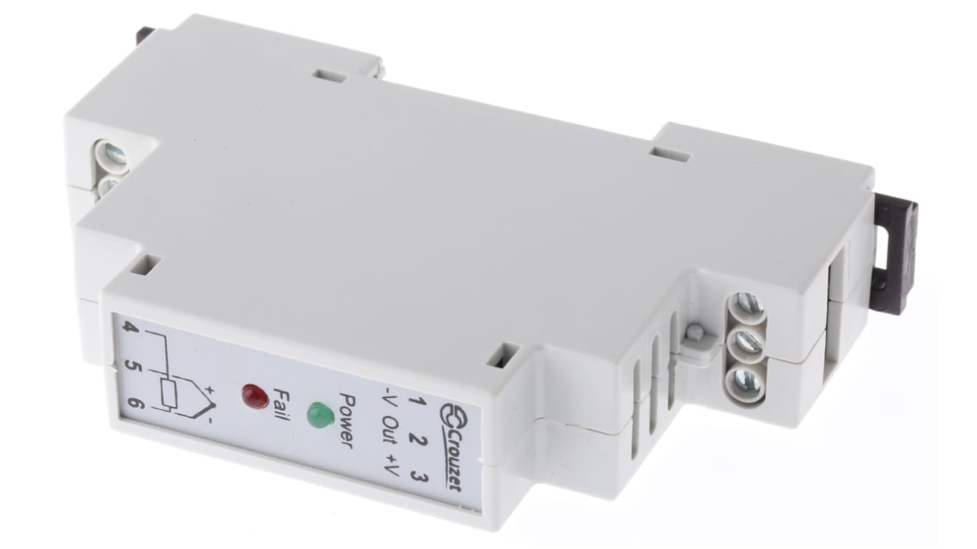 Crouzet Signal Conditioner, 24V dc, Thermocouple Input, Voltage Output