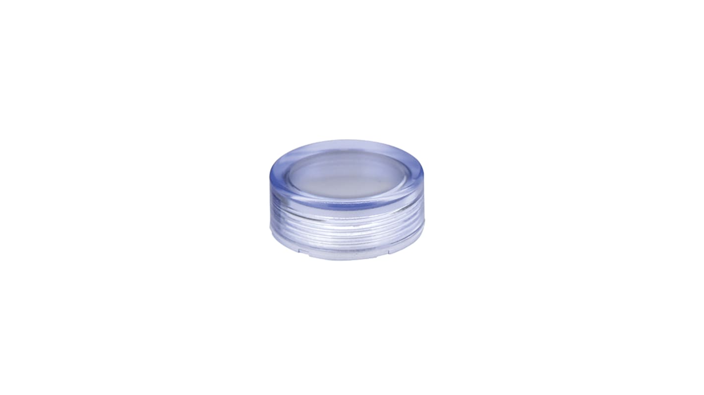 Clear Round Push Button Lens for use with YW9Z