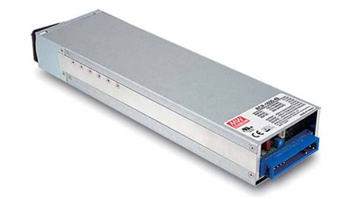 Mean Well Switching Power Supply, 12V dc, 0 → 125A, 1500W, 1 Output 127 → 370 V dc, 90 → 264 V ac