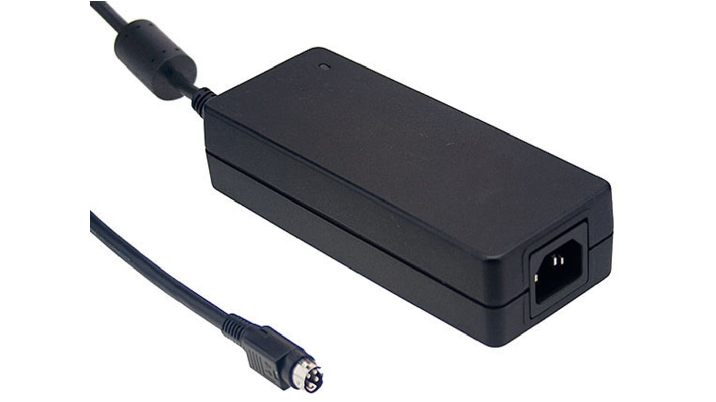 Mean Well 120W Power Brick AC/DC Adapter 24V dc Output, 5A Output