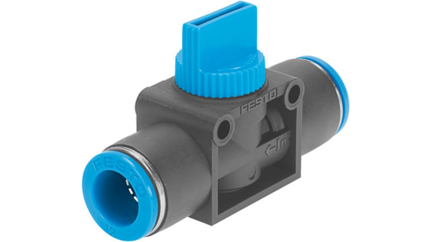 Festo HE Series Pneumatic Manual Control Valve, 153477