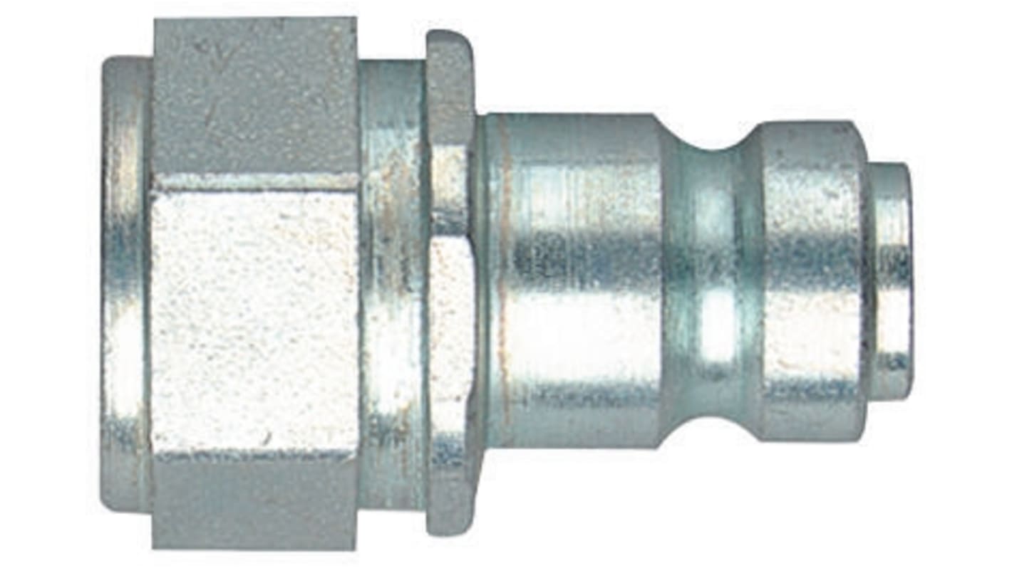 CEJN 115 Series Straight Threaded Adaptor, G 1/4 Female to G 1/4 Female, Threaded-to-Tube Connection Style