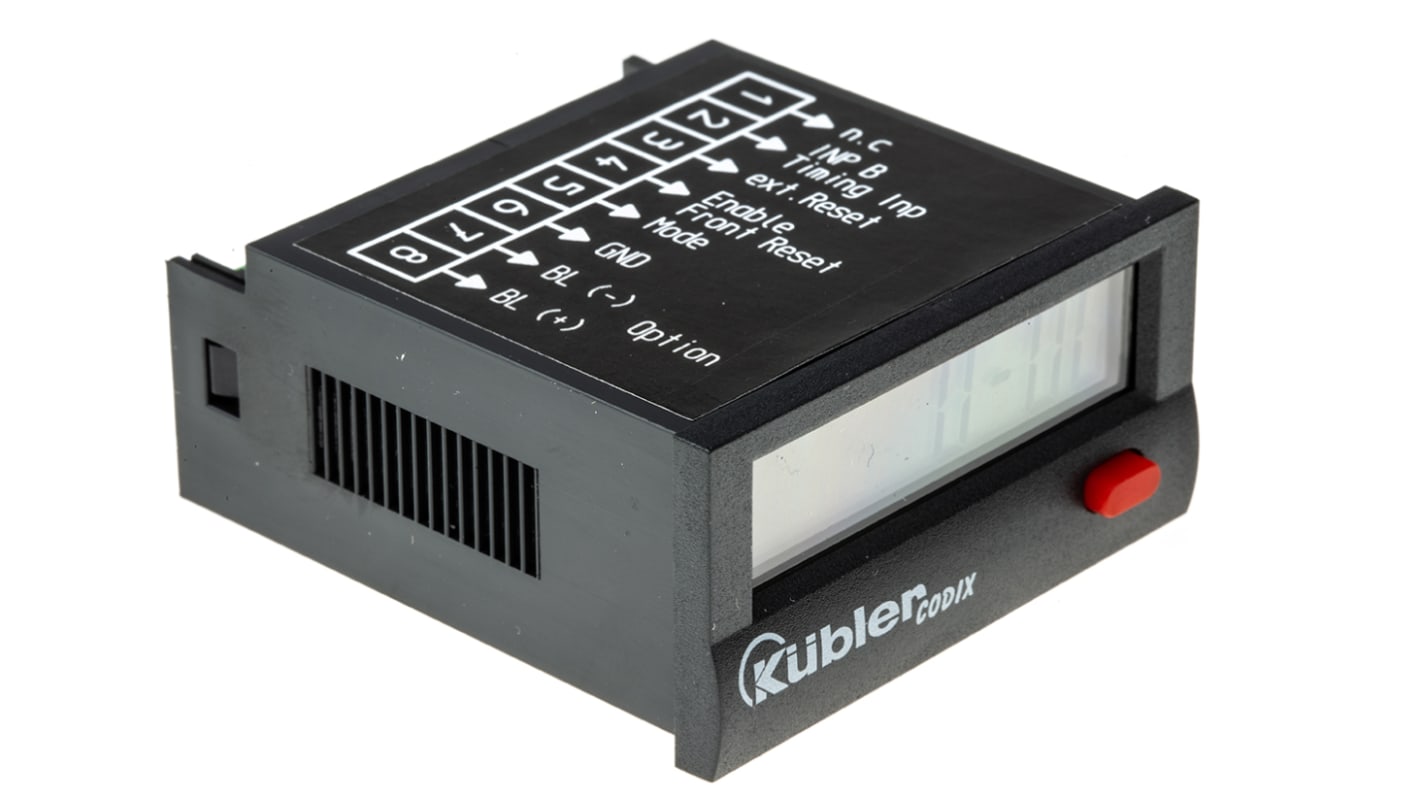 Kübler CODIX 134 Counter, 8 Digit, 0 → 0.7 V dc