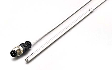 ifm electronic PT100 RTD Sensor, 6mm Dia, 200mm Long, Probe, +600°C Max