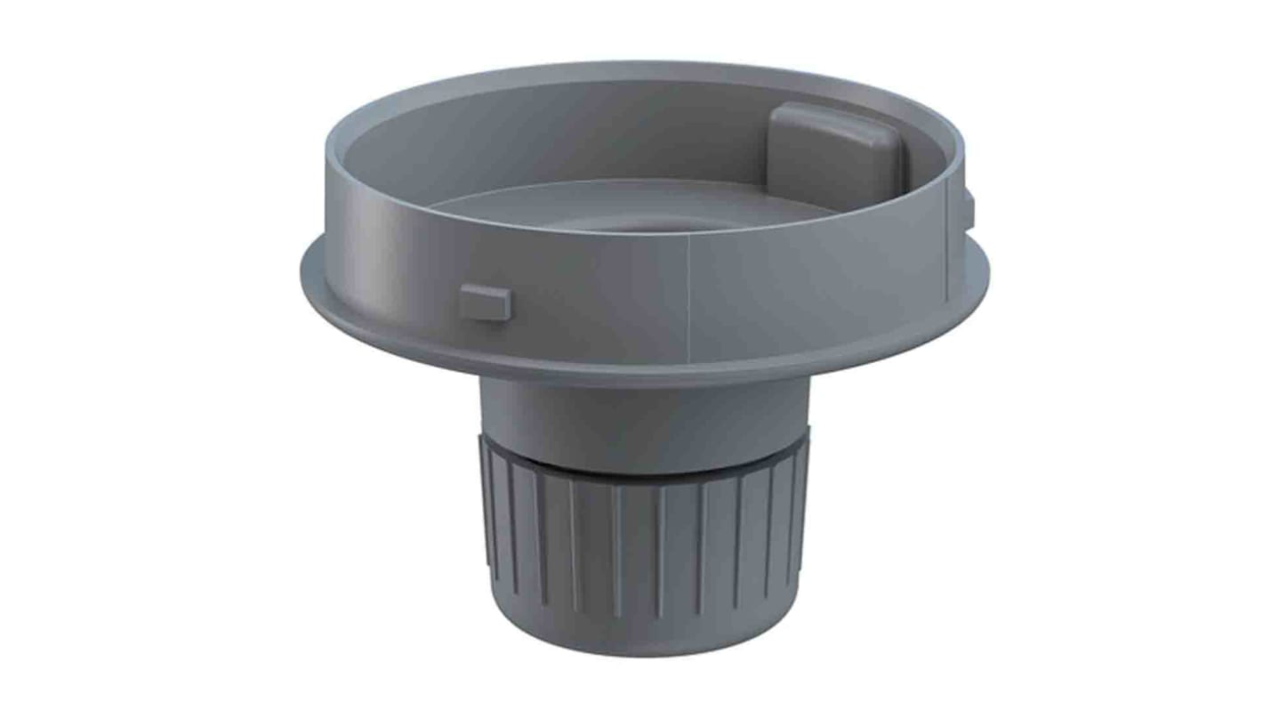 Werma IP66 Rated Grey Mounting Base