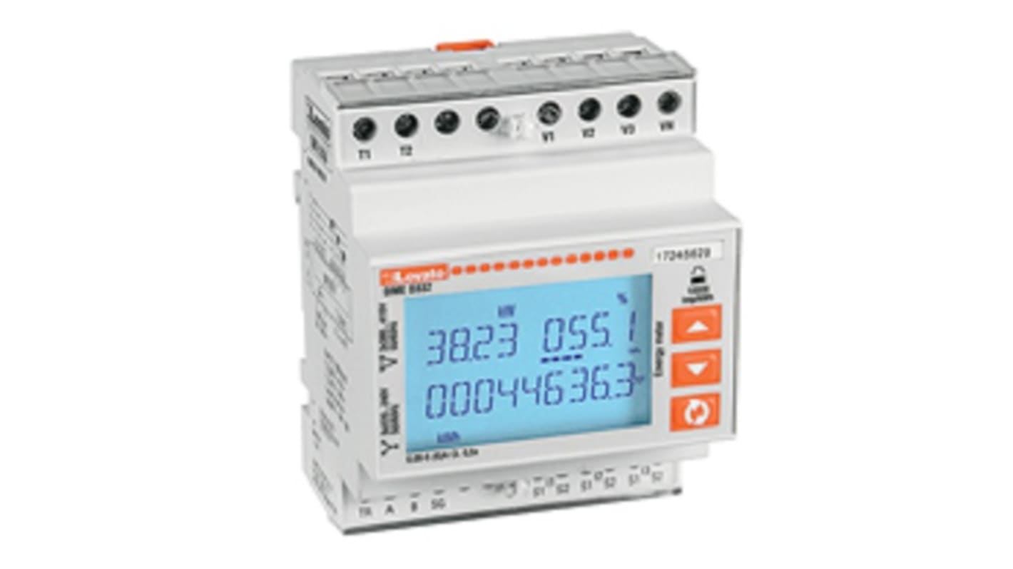 Lovato 3 Phase LCD Energy Meter, Type Electronic