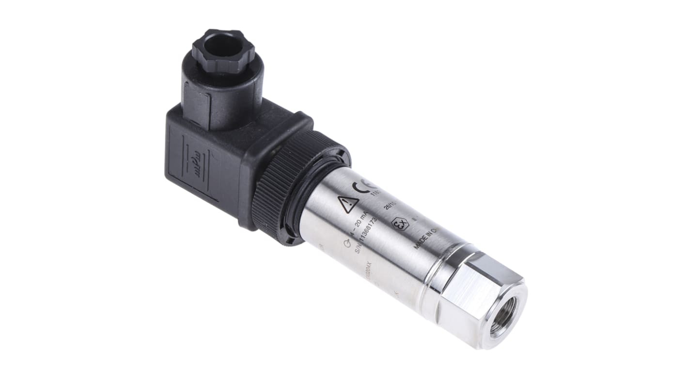 Druck Pressure Sensor, -1bar Min, 1.6bar Max, Analogue Output, Relative Reading