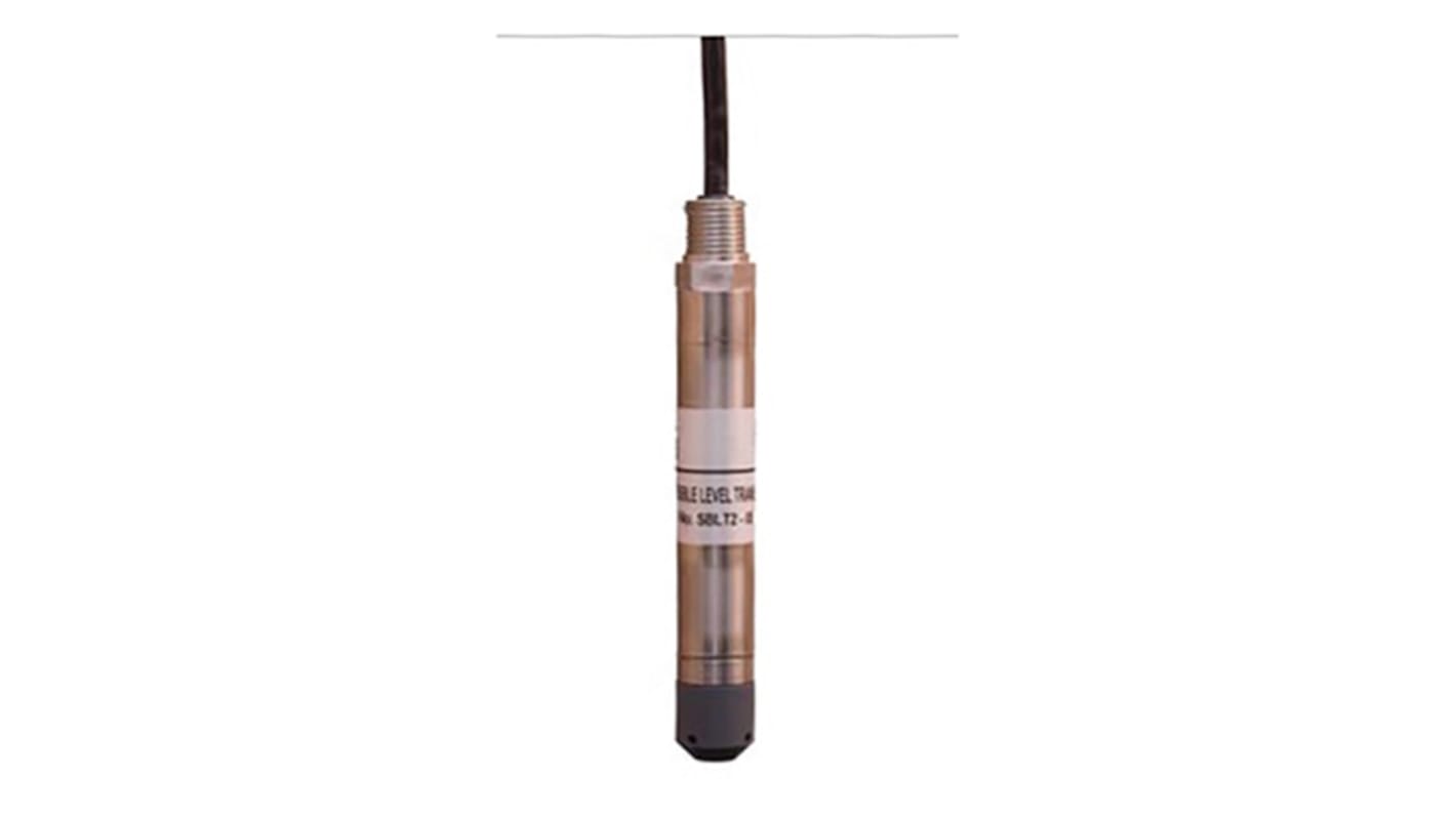 Flowline DeltaSpan Series Pressure Level Transmitter Level Sensor, 2 Wire Output, Horizontal, Vertical, Buna-N,