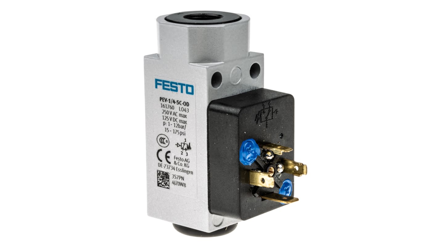 Festo Pressure Switch, G 1/4 1bar to 12 bar