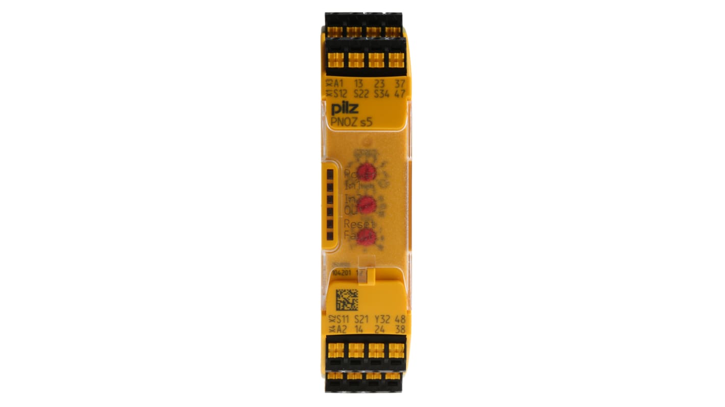 Pilz Dual-Channel Safety Relay, 48 → 240V ac/dc, 2 Safety Contact(s)