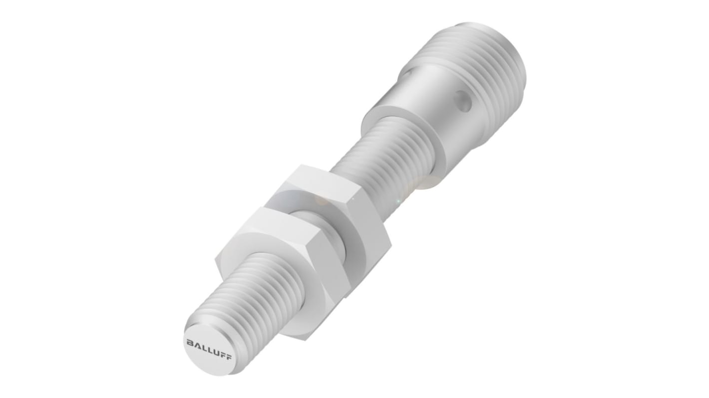 BALLUFF BES Series Inductive Barrel-Style Inductive Proximity Sensor, M8 x 1, 1.5mm Detection, PNP Output, 10 →