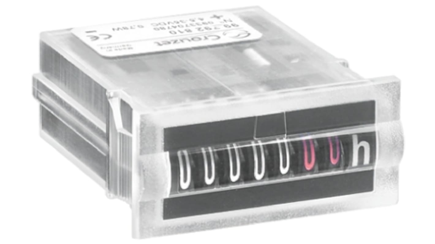 Crouzet CHM15 Counter, 7 Digit, 35 V dc