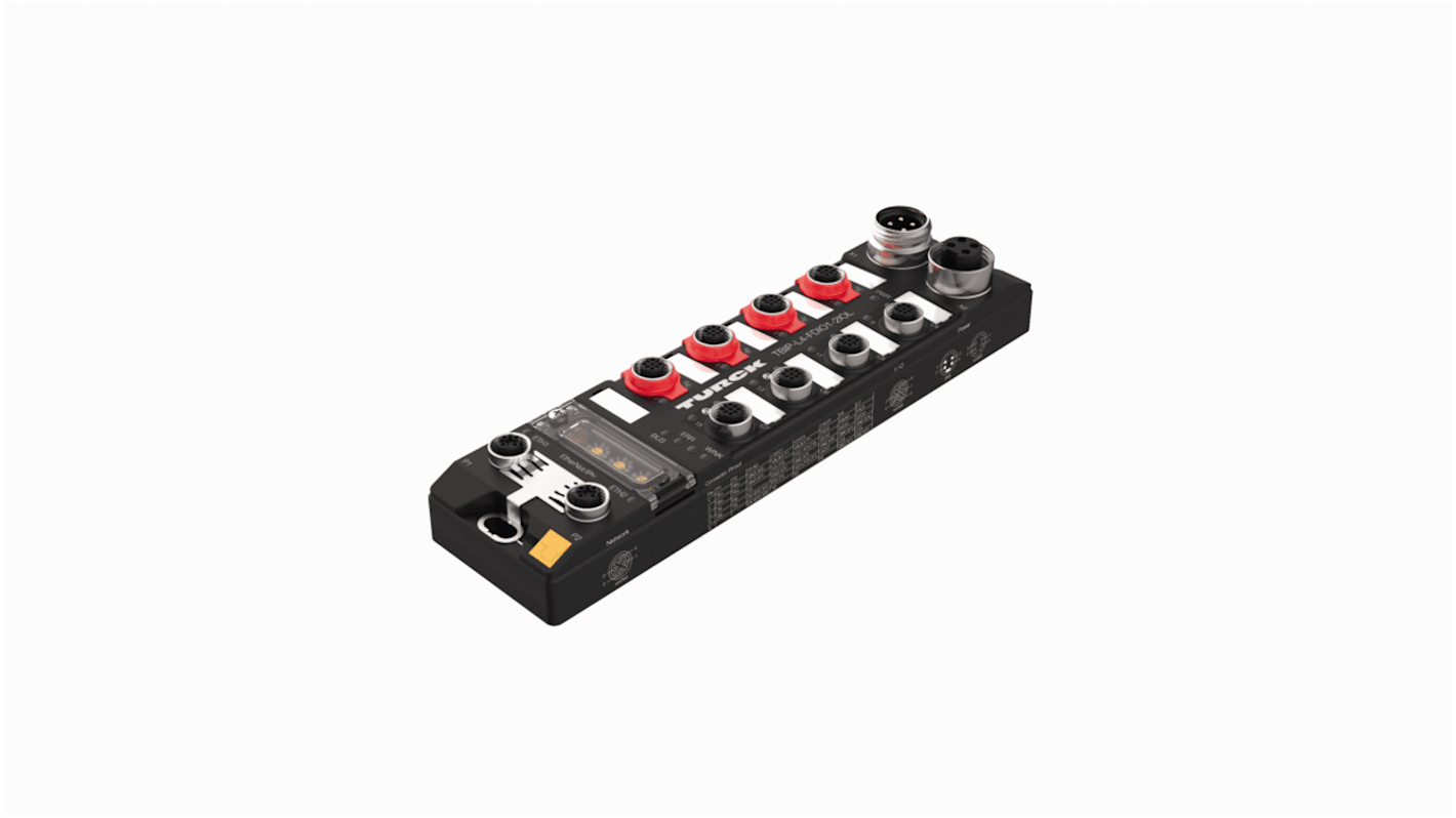 Turck Digital I/O Module for use with CIP Safety, EtherNet/IP, Digital, TBIP