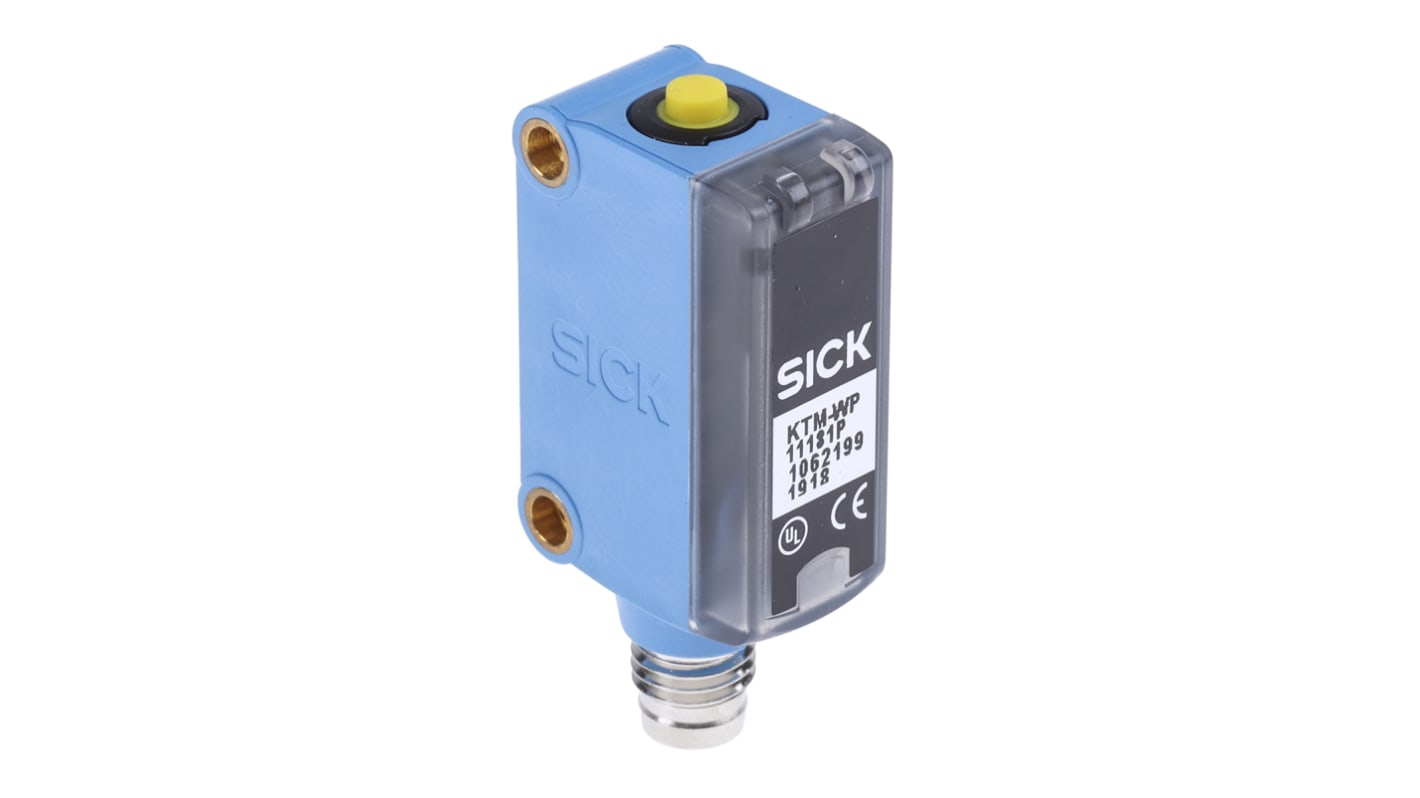 Sick Contrast Sensors 12.5 mm, LED, PNP, 100 mA, 12 → 24 V dc, IP67