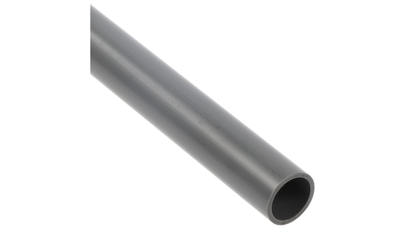 Georg Fischer PVC Pipe, 2m long x 20mm OD, 1.5mm Wall Thickness