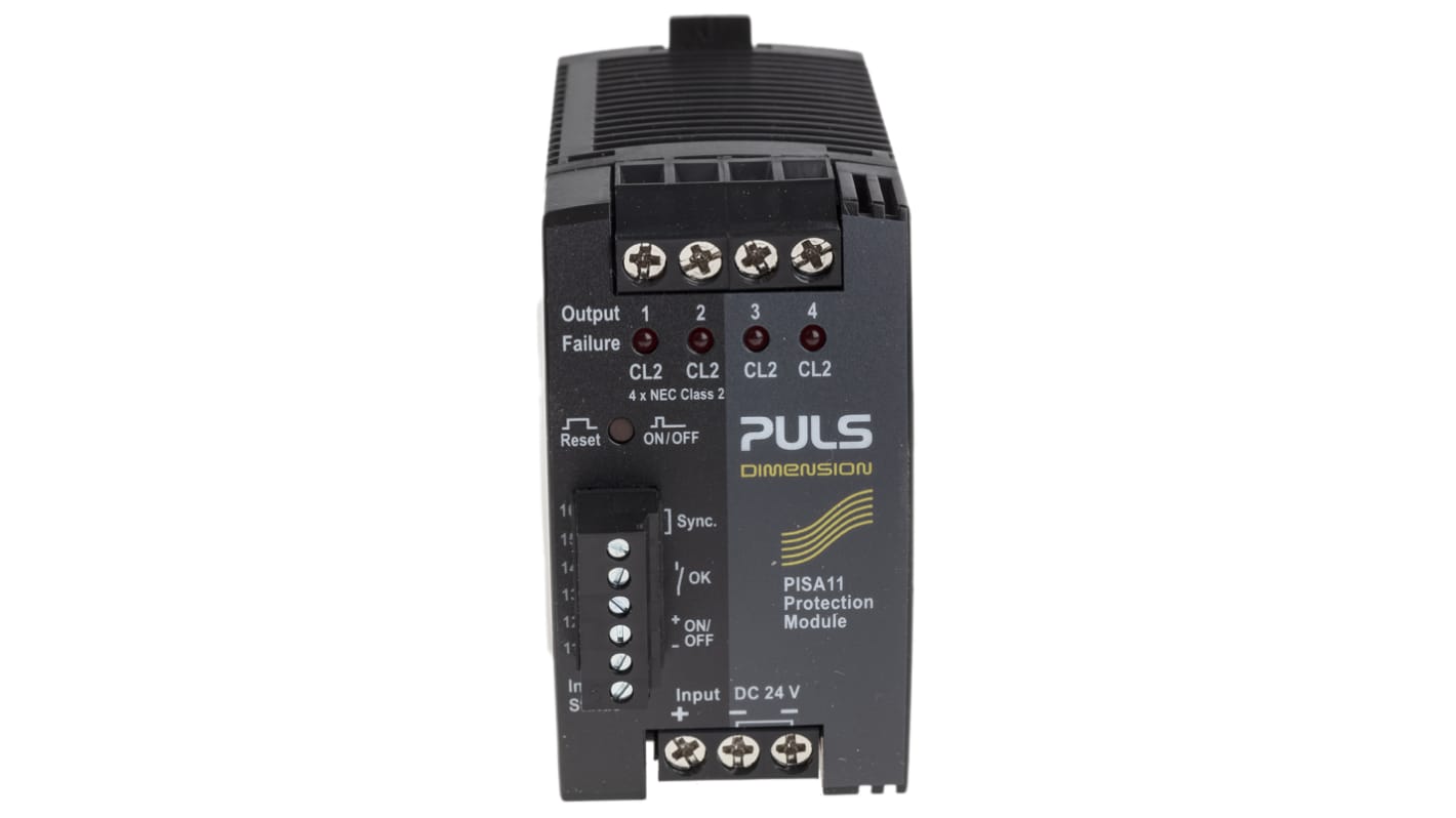 PULS Output Module, for use with PISA11 Series Protection Module, PISA11 Series