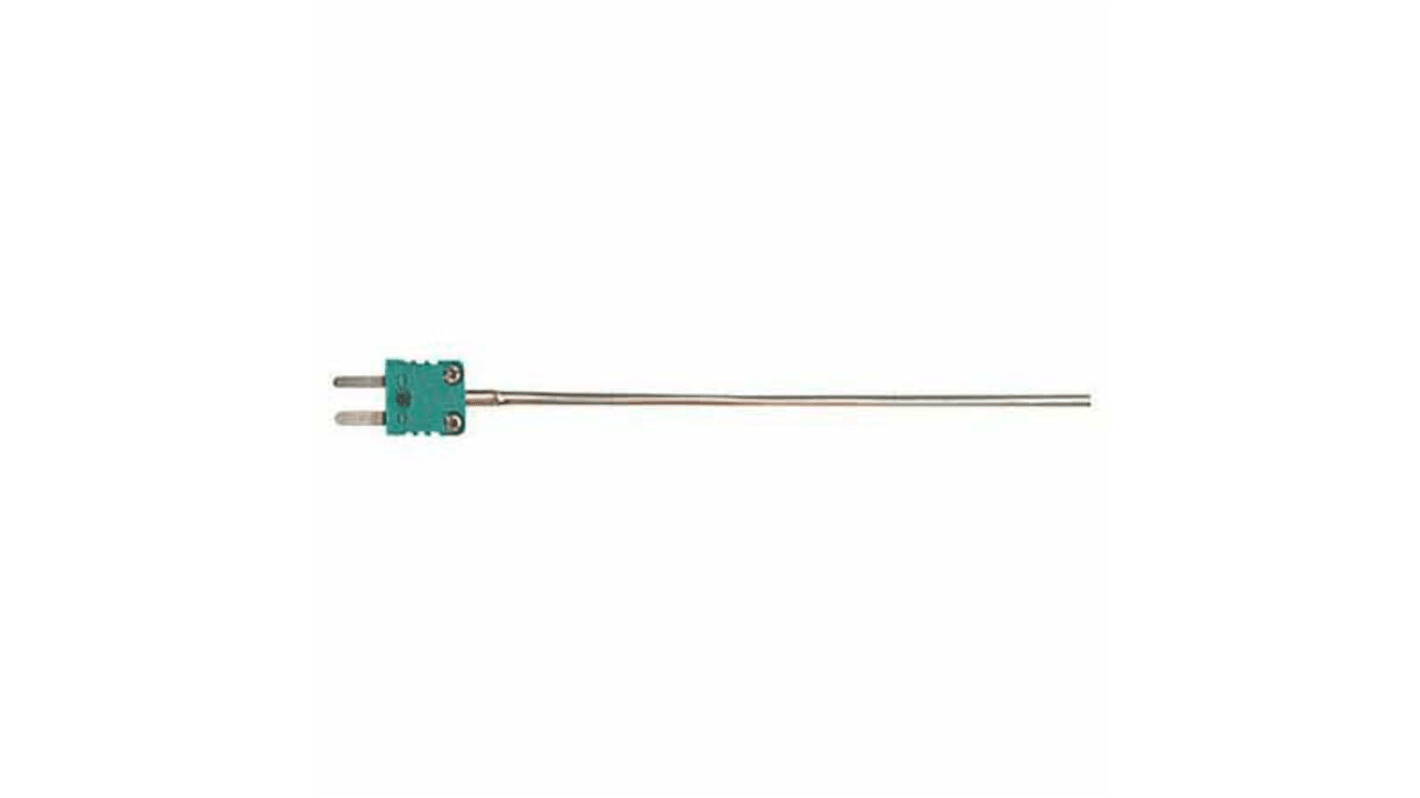 Jumo Type J Thermocouple 250mm Length, 3mm Diameter → +800°C