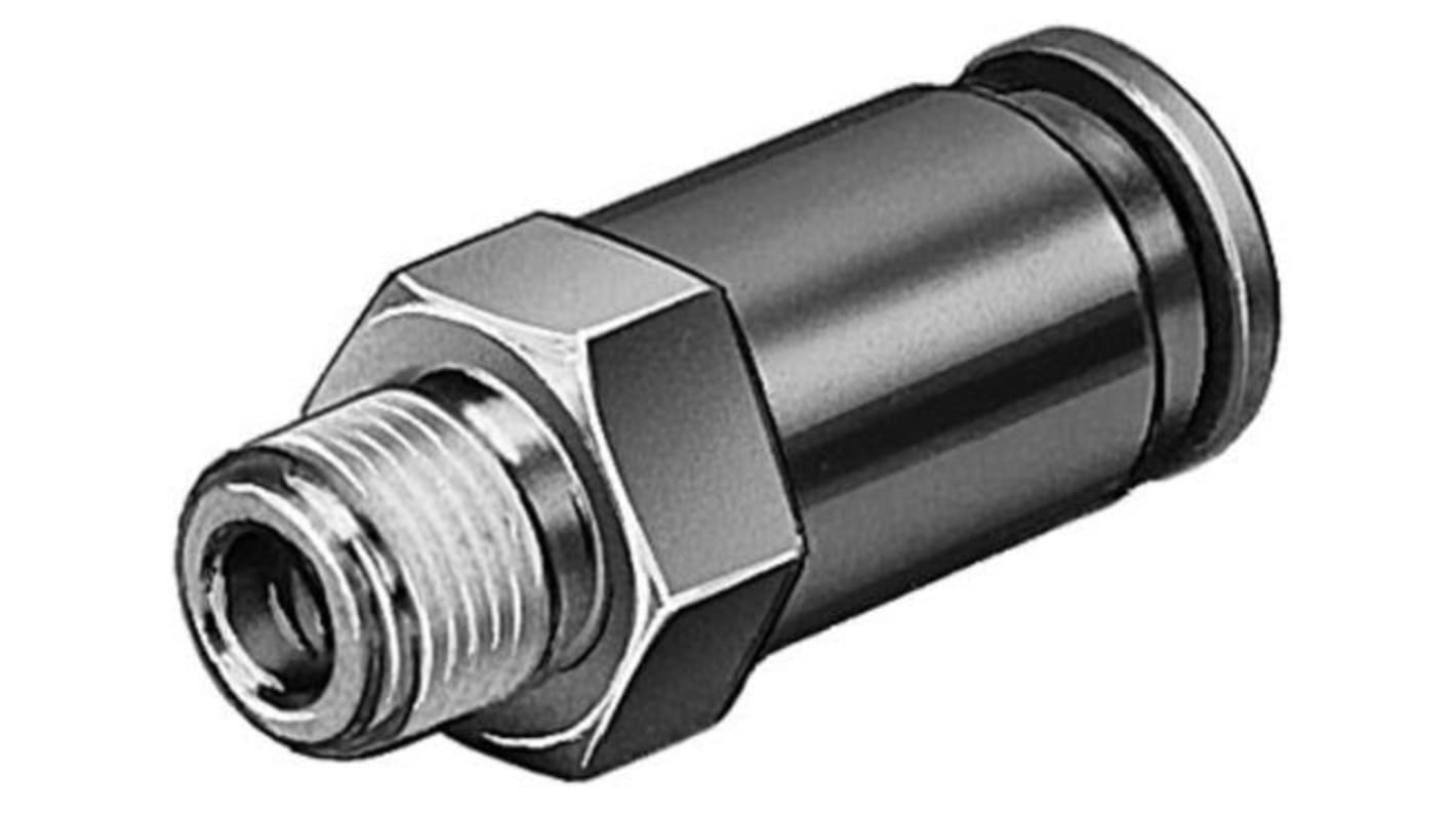 Festo HB-1/2-QS-12 Non Return Valve, 12mm Tube Inlet, R1/2 Tube Outlet, -1 to10bar