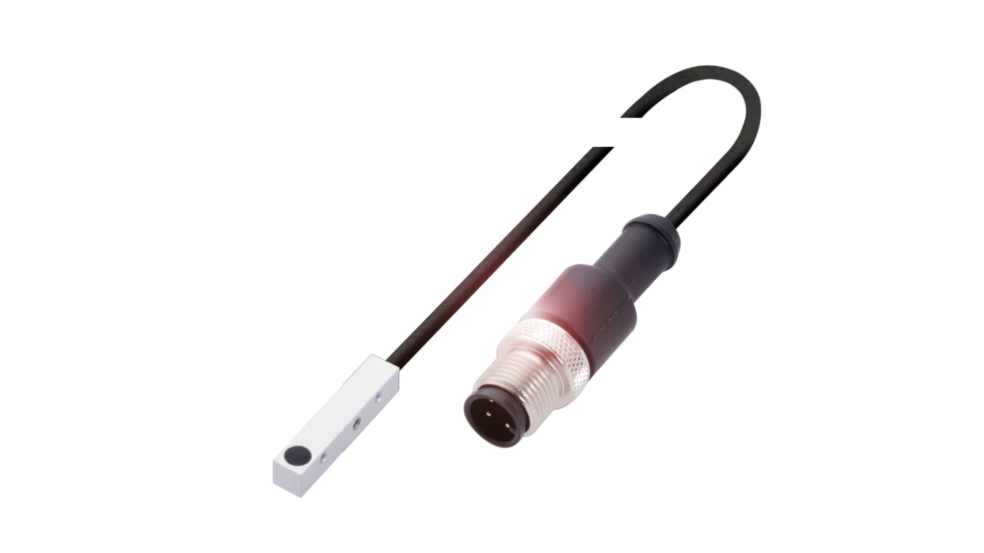 BALLUFF BES Series Inductive Block-Style Inductive Proximity Sensor, M12 x 1, 1.5mm Detection, PNP Output, 10 →