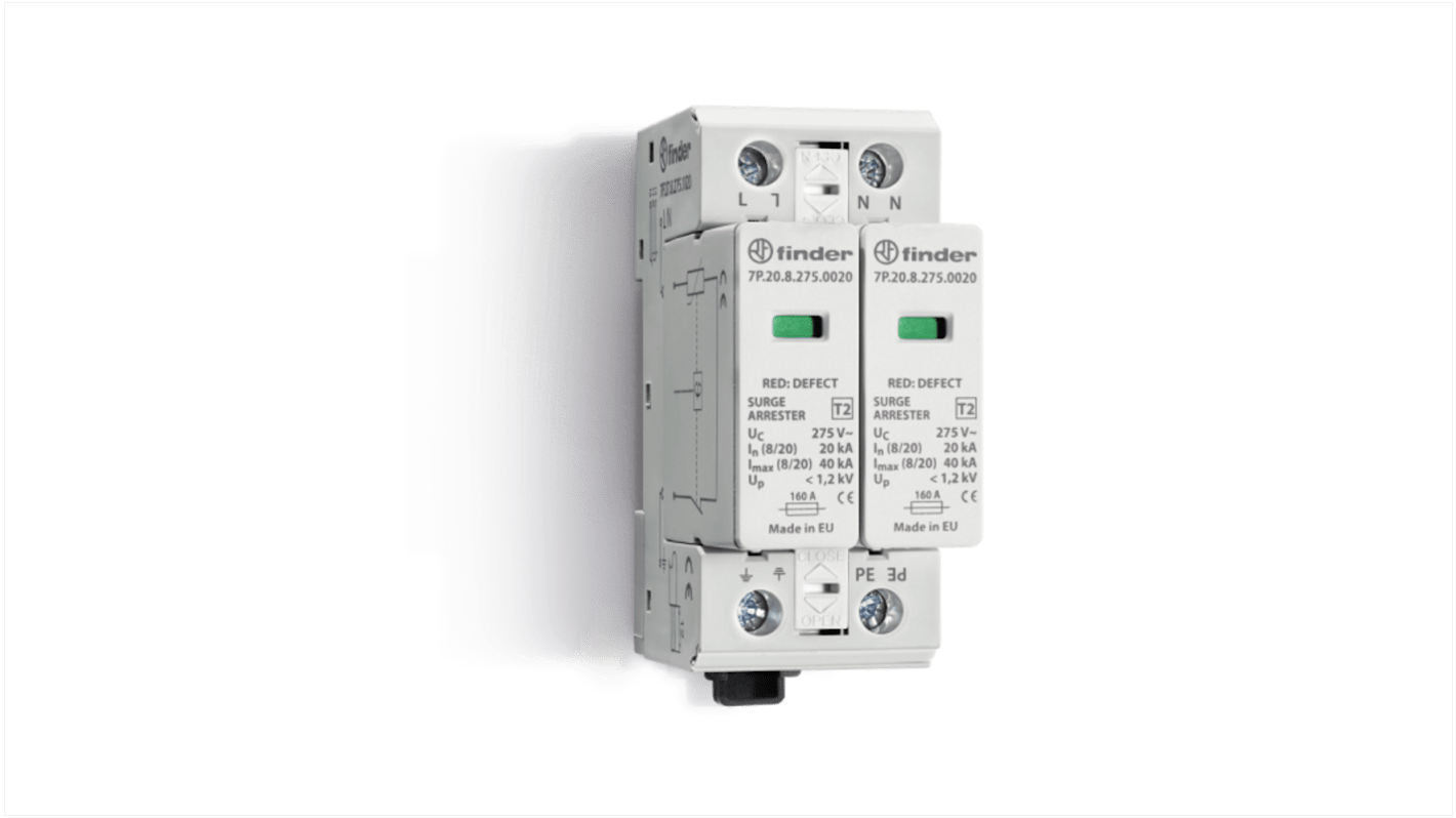 1 Phase Surge Arrester, 40kA