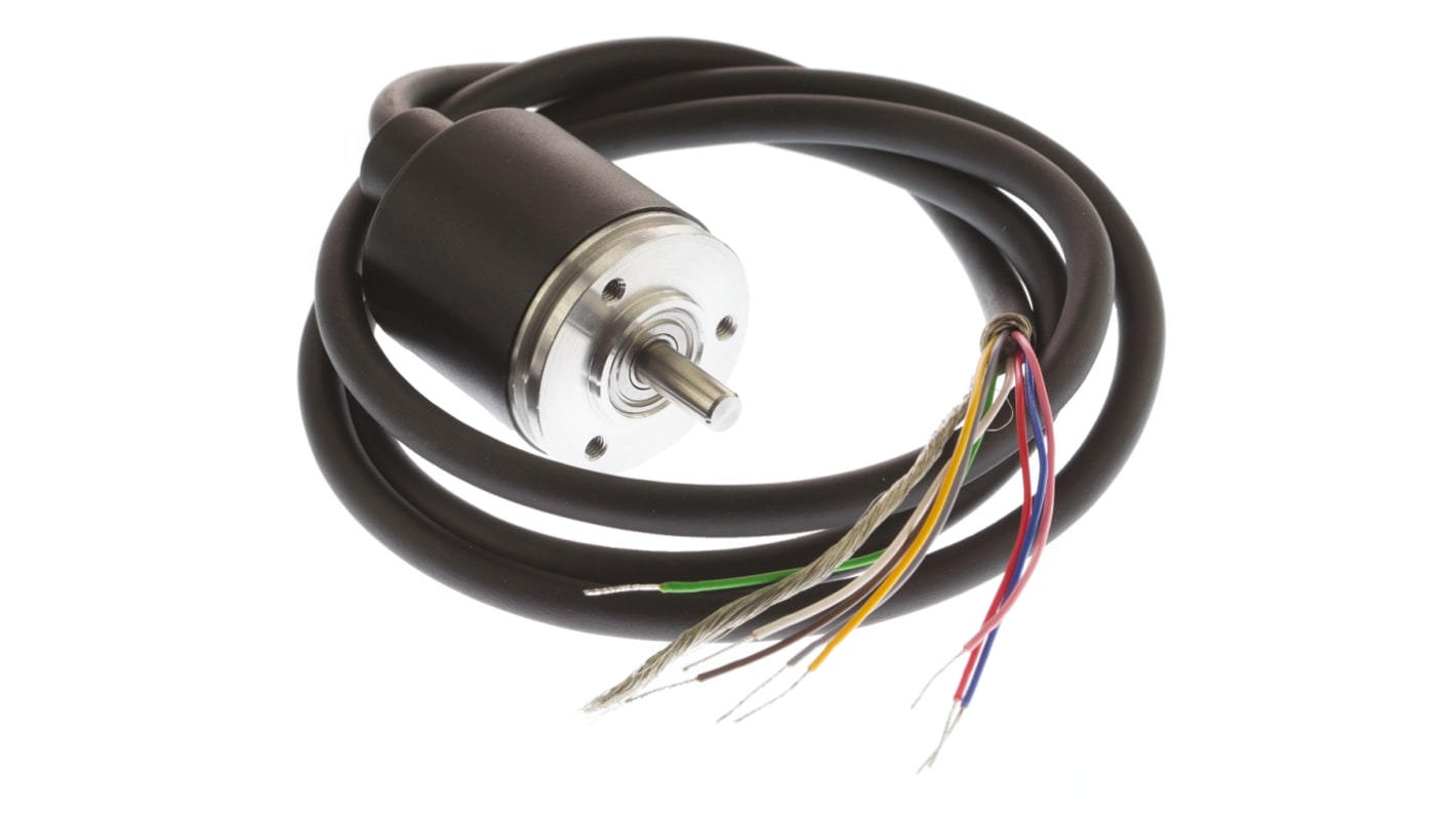 Baumer BDK Series Optical Incremental Encoder, 500 ppr, RS422, TTL Signal, Solid Type, 5mm Shaft