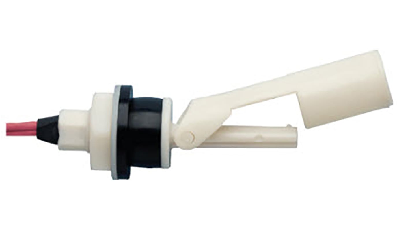 Gems Sensors LS-7 Series Horizontal Polypropylene Float Switch, Float, 610mm Cable, SPST NO/NC