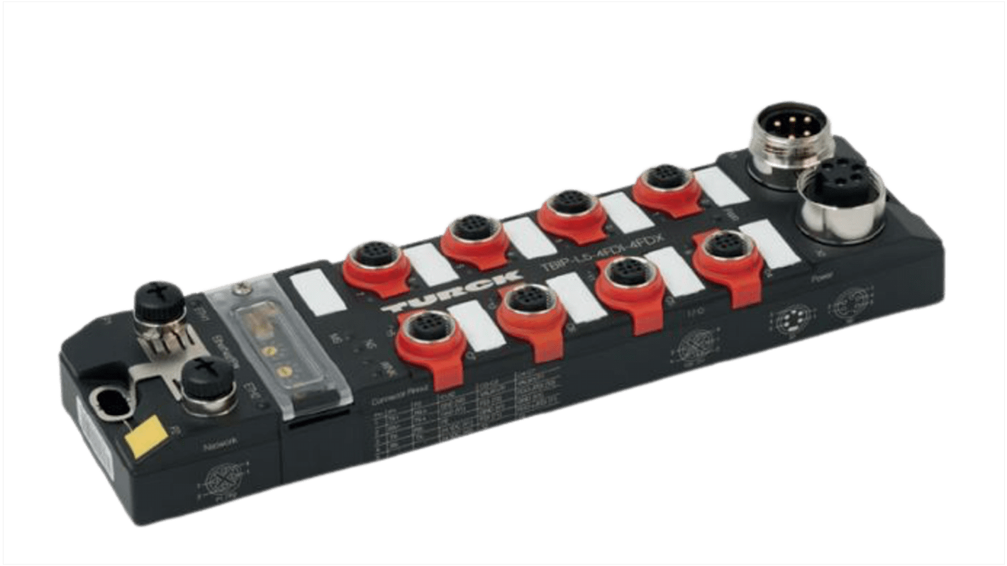 Turck Digital I/O Module for use with CIP Safety, EtherNet/IP, Digital, TBIP