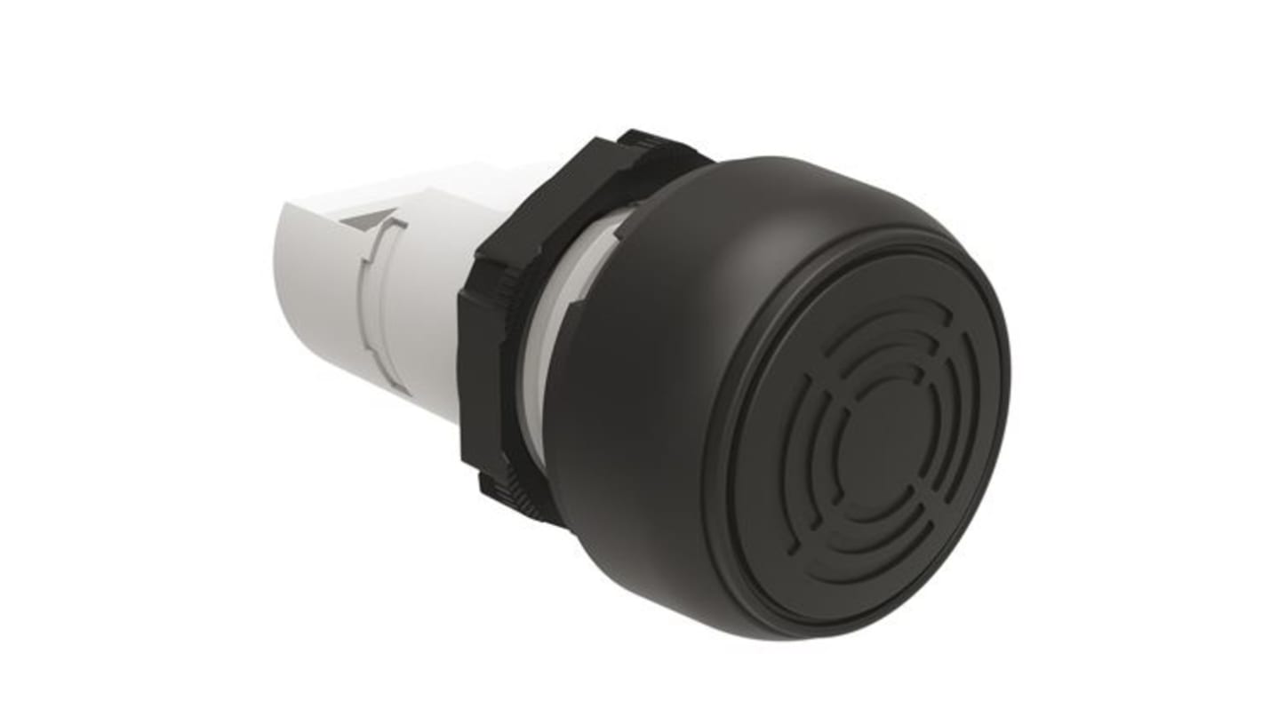 Lovato LPCZS Series Black Buzzer, 18 → 30 V dc, 80dB at 1 Metre, IP66, IP67