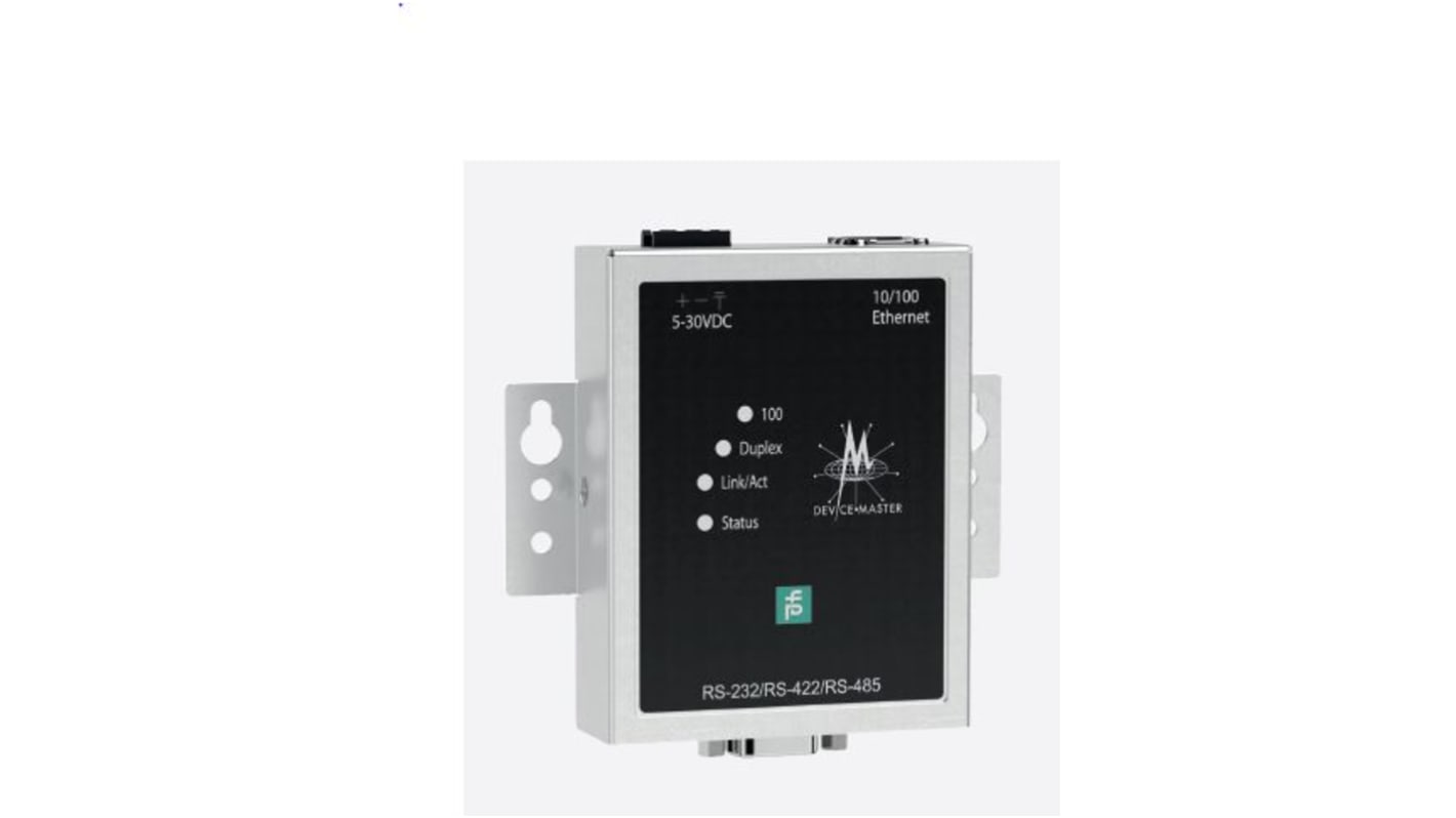 Pepperl + Fuchs Serial Device Server, 1 Ethernet Port, 1 Serial Port, RS232, RS422, RS485 Interface, 230kbit/s Baud Rate